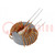 Inductor: wire; THT; 1mH; 6.3A; 15mΩ; 230VAC; 12x7mm; -20÷50%; 10kHz