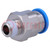 Push-in fitting; straight; -0.95÷6bar; Gasket: NBR rubber; QS