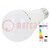 Lampadina LED; bianco caldo; E27; 220/240VAC; 1521lm; P: 17W; 200°