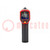 Thermomètre infrarouge; couleur,LCD; -32÷1100°C; Rés.opt: 20: 1