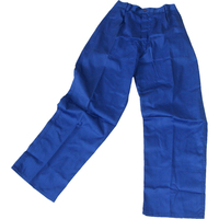 Pantalón tergal azulina multibolsillo - Talla 42