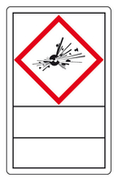 Modellbeispiele: GHS-Gefahrstoffsymbole Explosionsgefährlich (Art. 31.b1020-01)