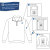 HAKRO Zip-Sweatshirt, weiß, Größen: XS - XXXL Version: S - Größe S