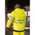 Korntex EOS HiVis Parka mit schwarzer Brust Signalgelb , Größen: S - 3XL Version: 3XL - Größe: 3XL