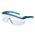 uvex Schutzbrille astrospec 2.0 blau, hellblau, Scheibentönung: farblos