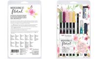 Tombow Watercoloring-Set "Floral", 11-teilig (1230494)