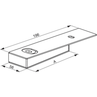 Produktbild zu GU Thermostep 204 keret sarokösszekötő készlet alul IV78