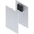Produktbild zu SOLIDO 80 Placchette copertura profilo elemento laterale vetro anod.argento