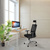 Schreibtisch / Computertisch WORKSPACE LIGHT I 120 x 60 cm eiche hell / weiß hjh OFFICE
