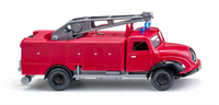 Wiking 062304 makett Tűzoltóautó modell Előre összeszerelt 1:87