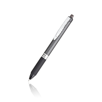 Pentel K497-A stylo à encre gel Stylos rétractables à encre gel Moyen Noir 1 pièce(s)
