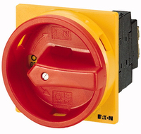 Eaton P1-25/EA/SVB elektrische schakelaar Rotary switch 3P Oranje, Rood