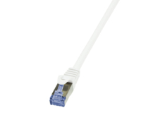 LogiLink 1 m Cat7 S/FTP networking cable White S/FTP (S-STP)