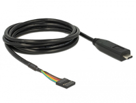 DeLOCK 63913 USB-kabel 2 m USB C Zwart