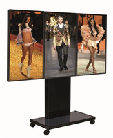 Unicol RH300P supporto da tavolo per Tv a schermo piatto Nero Pavimento