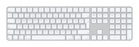 Apple Magic Tastatur Universal USB + Bluetooth QWERTY Türkisch Weiß