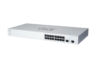 Cisco Business CBS220-16P-2G Smart Switch | 16 Port GE | PoE | 2x1G SFP | 3-Year Limited Hardware Warranty (CBS220-16P-2G-UK)