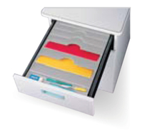 PaperFlow 2053.02 Schubladenordnungssystem Polystyrene, Polystyrol (PS) Grau