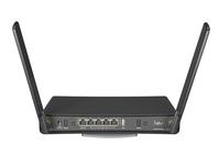 Mikrotik hAP ac³ router inalámbrico Gigabit Ethernet Doble banda (2,4 GHz / 5 GHz) Negro
