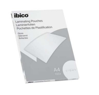 Ibico 627308 film issu d'un procédé de lamination A4 100 pièce(s)