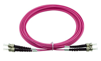 BlueOptics SFP3333FU2MK Glasvezel kabel 2 m ST OM4 Magenta, Violet