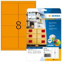 HERMA 5145 etiqueta de impresora Naranja Etiqueta para impresora autoadhesiva