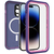 OtterBox Cover per iPhone 14 Pro Fre per MagSafe, resistente a acqua (IP68), shock, cover sottile con protezione schermo integrata, 5x vs le norme anti caduta MIL-STD 810G, Viol...