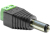 DeLOCK 65487 cambiador de género para cable DC 2.5 x 5.5 mm 2p Negro, Verde