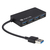 NGS iHub 3.0 USB 3.2 Gen 1 (3.1 Gen 1) Type-A 5000 Mbit/s Zwart