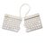 R-Go Tools Ergonomisch toetsenbord R-Go Split Break met pauzesoftware, gesplitst toetsenbord, QWERTY (NORDIC), Bluetooth, wit