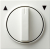 GIRA 066640 veiligheidsplaatje voor stopcontacten Wit