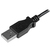 StarTech.com USBAUB50CMLA USB kábel 0,5 M USB 2.0 USB A Micro-USB B Fekete