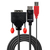 Lindy 41979 video kabel adapter 5 m Zwart