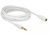 DeLOCK 85591 Audio-Kabel 5 m 3.5mm Weiß