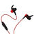 1More E1018 Headset Draadloos In-ear Sporten Bluetooth Zwart, Rood