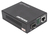 Intellinet Gigabit PoE+ Medienkonverter, 1000Base-T RJ45-Port auf SFP-Port, PoE+ Injektor
