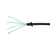 LogiLink Ultraflex kabel sieciowy Czarny 5 m Cat6a S/UTP (STP)