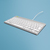 R-Go Tools Compact Break R-Go clavier QWERTY (IT), filaire, blanc