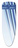Leifheit 71611 strijkplankovertrek Strijkplank gevoerde hoes Polyester, Polyurethaan Blauw