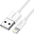 Ugreen cable USB 2.0 A lightning 2m, 5V/2.4A iPhone 7 / 7plus / 6S/ 6 / 6 Plus, iPhone 5s/5c/5, iPad Mini/Mini 2, iPad 1 M Fehér