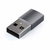 Satechi ST-TAUCM tussenstuk voor kabels USB-A USB-C Grijs
