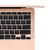 Apple MacBook Air Apple M M1 Laptop 33,8 cm (13.3") 8 GB 512 GB SSD Wi-Fi 6 (802.11ax) macOS Big Sur Goud