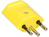 Max Hauri AG 132607 conector eléctrico Tipo J Amarillo 3P