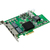 Advantech 4PORT PCI EXPRESS GBE CARD Belső Ethernet 1000 Mbit/s