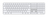 Apple Magic keyboard Universal USB + Bluetooth US English Aluminium, White