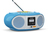 TechniSat DigitRadio 1990 Digital 3 W DAB+, FM Blau Playback MP3