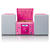 Lenco MC-013PK hordozható sztereó rendszer Digitális 4 W FM Rózsaszín MP3-lejátszás