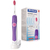 Trisa Sonic Advanced Young Kinder Schallzahnbürste Violett, Weiß