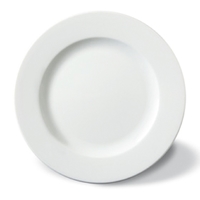Speiseteller flach ADRINA, Farbe: weiß, Durchmesser: 25 cm. Elegantes,