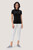 Damen Poloshirt MIKRALINAR®, schwarz, L - schwarz | L: Detailansicht 6